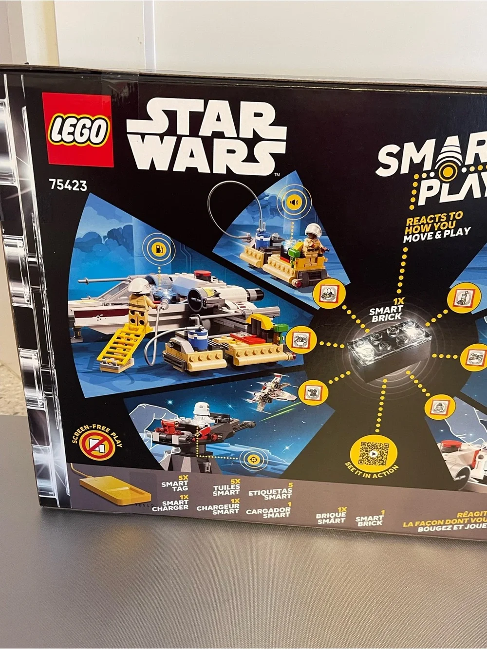 Lego Star Wars Smart Play Luke’s Red Five X-Wing Fighter Set 75423  6+ NIP